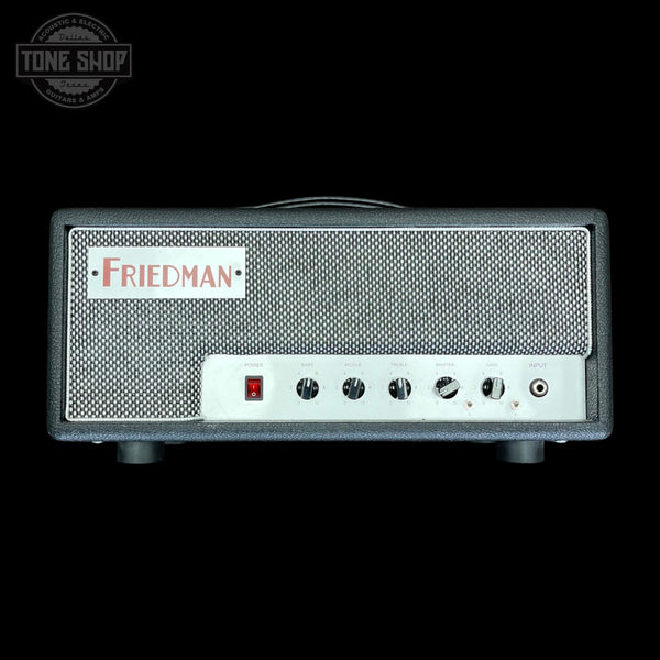 Front of Used Friedman Little Sister 20 watt guitar amplifier head TFW3232.