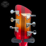Back of headstock of Used 2025 Rickenbacker Fire-Glo.