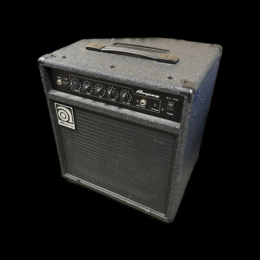 Front of Used Ampeg BA-108 Combo.