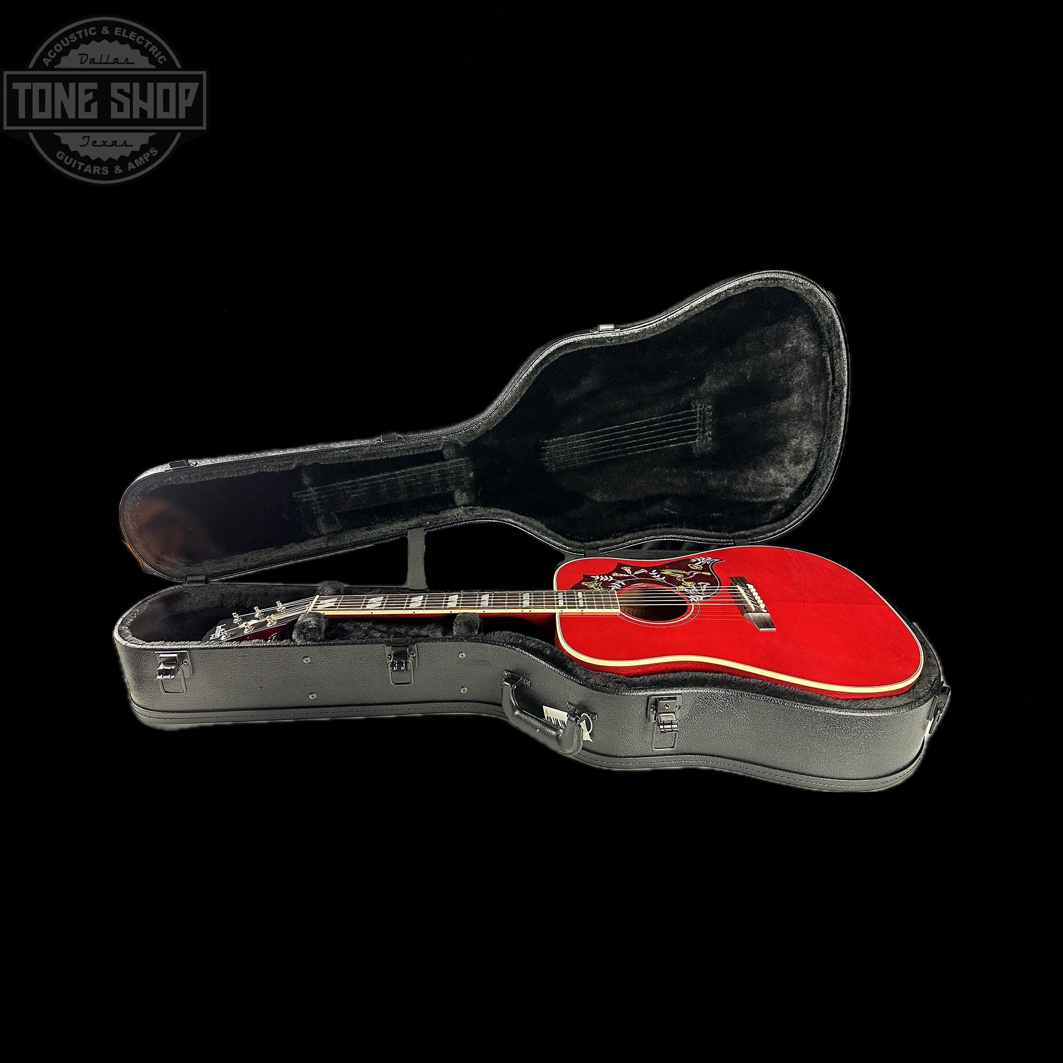 Gibson Custom Shop M2M Hummingbird Standard Cherry w/case – Tone Gibson Custom Shop M2M Hummingbird Standard Cherry w/case – Tone