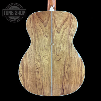 Back of body of Martin OM 20th Century Limited.