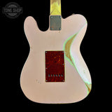 Back of Used Nash T-22 DLX Shell Pink Heavy Aging Ash.