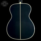 Back of Martin Custom Shop 45 Style OM Tree of Life Black.