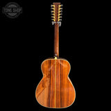 Back of Used 1992 Martin J12-40.
