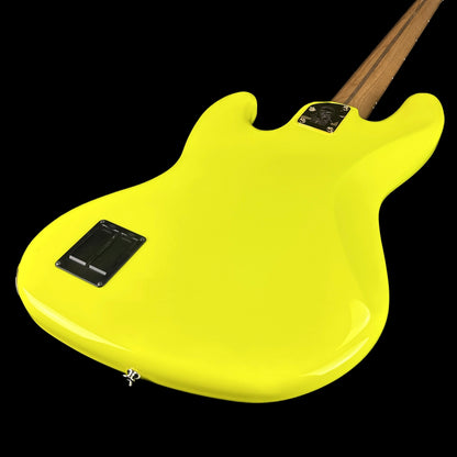 Back angle of Used Fender MonoNeon Signature Jazz Bass V.