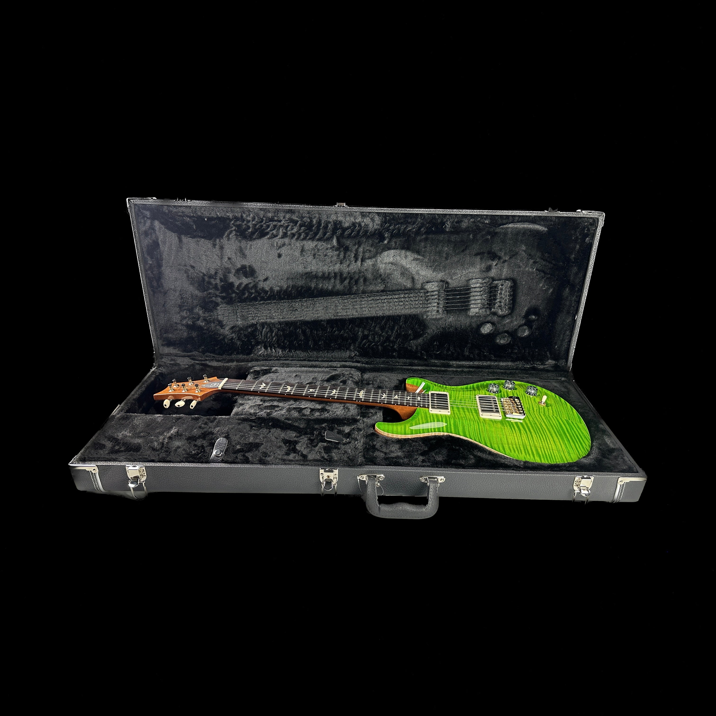 PRS DGT David Grissom Trem Eriza Verde 10 Top Flame w/case – Tone