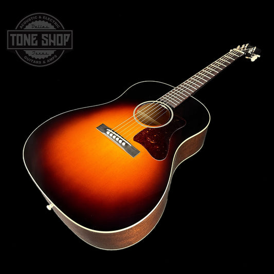 Front angle of Collings CJ45 T Sunburst.