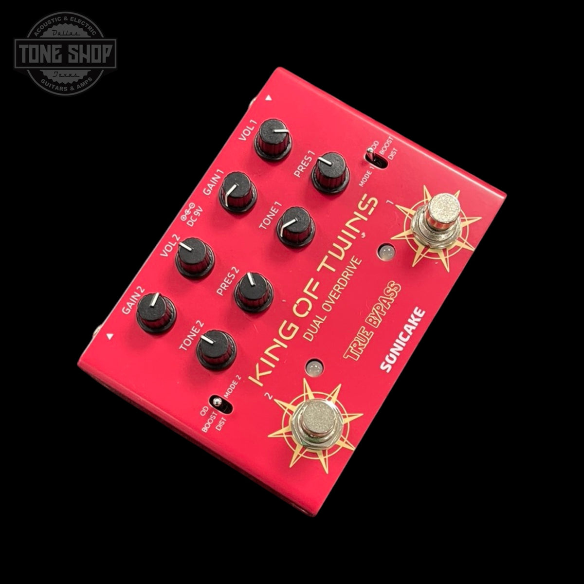 Top of Used Sonicake King of Twins Overdrive.
