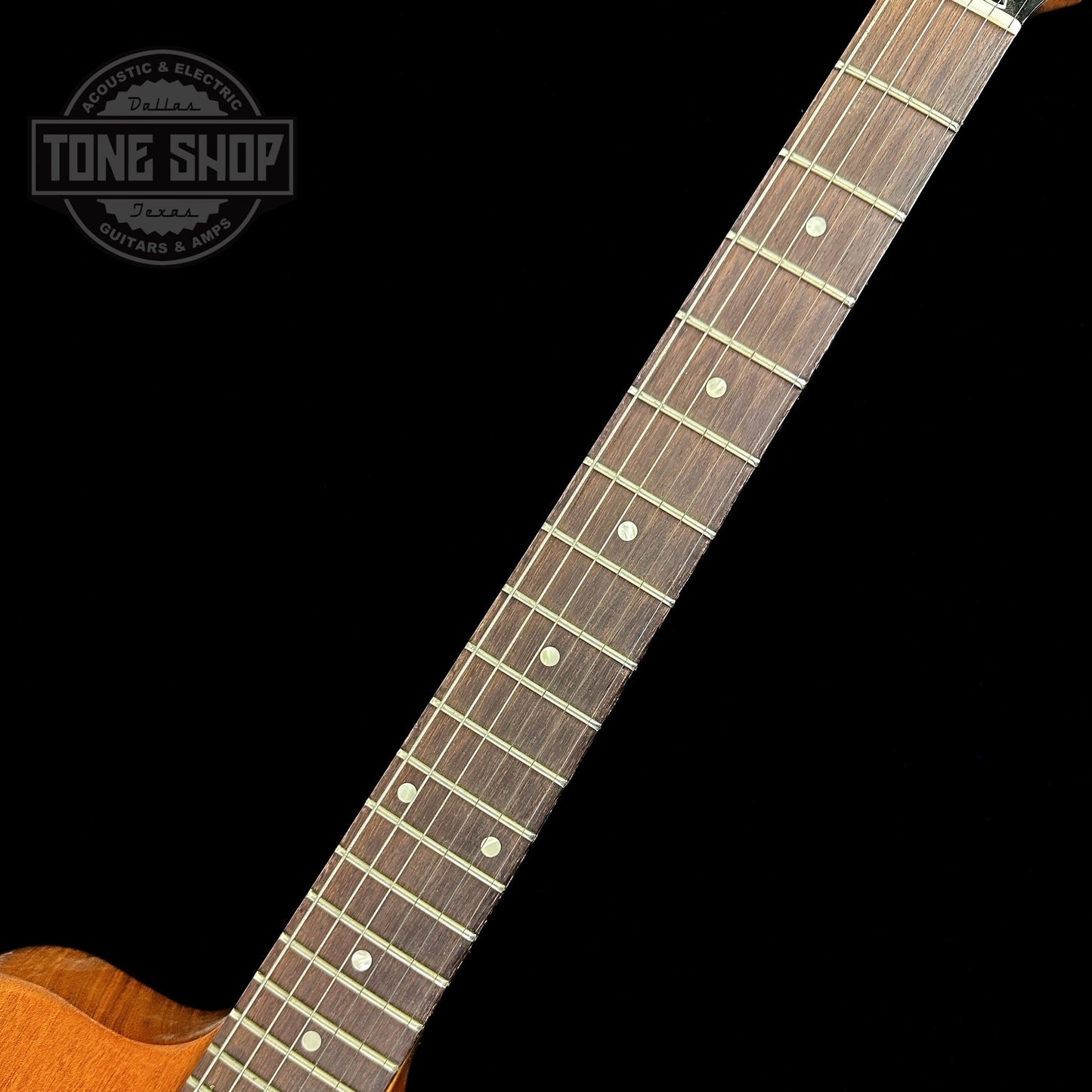 Fretboard of Used 2010 Gibson RD Natural.