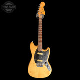 Full frontal of Vintage 1964 Fender Duo-Sonic Refinished Natural.