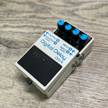 Top of Used Boss DD-6 Delay.