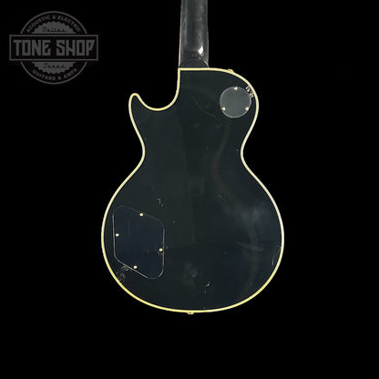 Back of body of Used Gibson Custom Shop 57 Les Paul Custom 3 Pickup Bigsby.