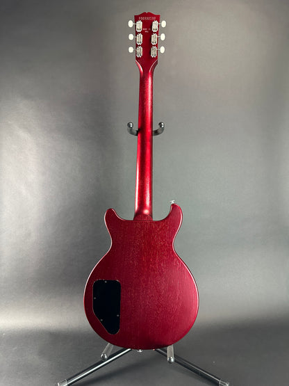 Full back of Used Gibson Rick Beato Les Paul Special Double Cut Cherry.