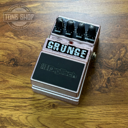 Top of Used Digitech Grunge Distortion.