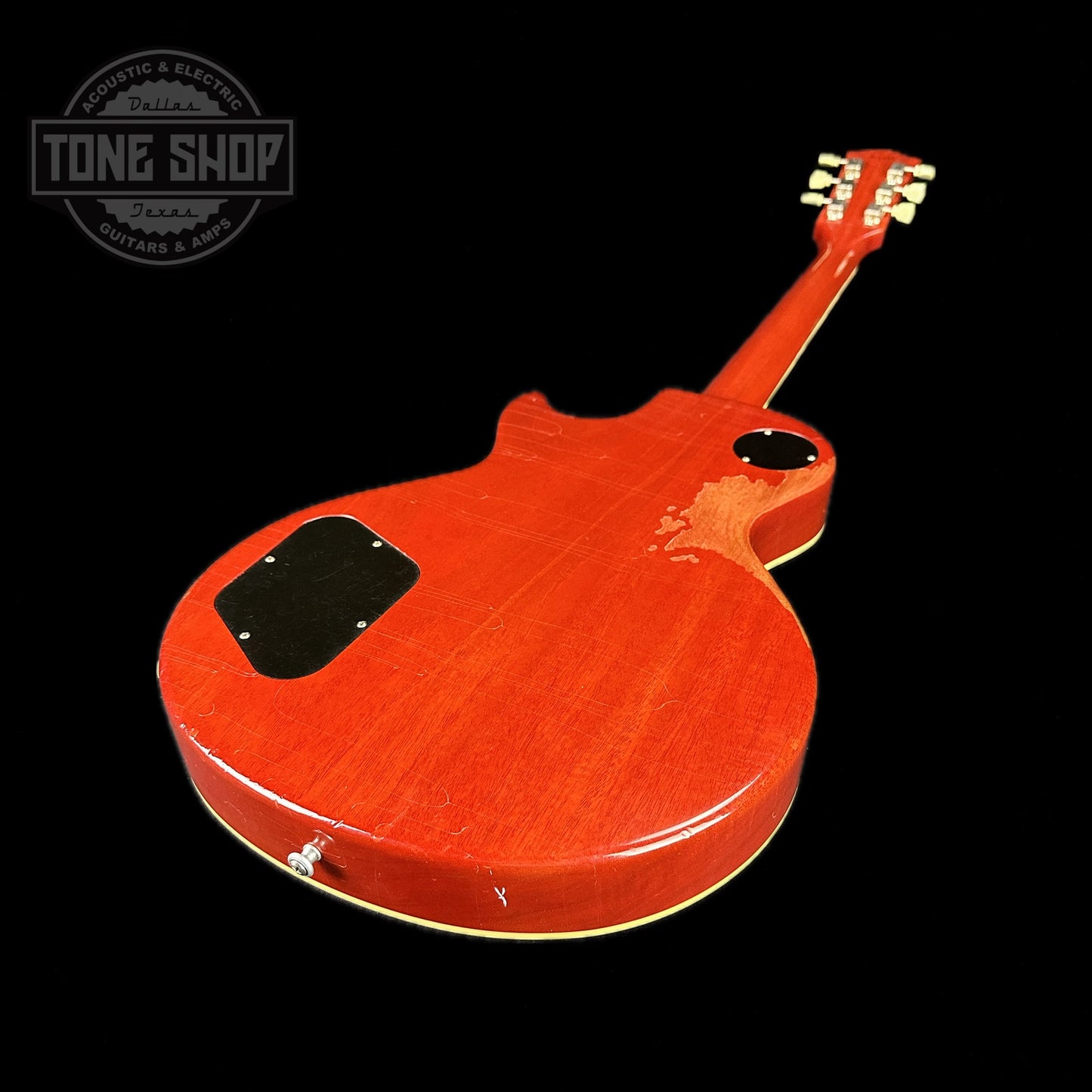 Back angle of Used 2011 Gibson Custom Shop 1959 Tom Murphy Aged Les Paul Standard.