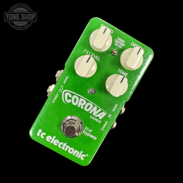 Top of Used TC Electronic Corona Chorus Pedal TSS7666.