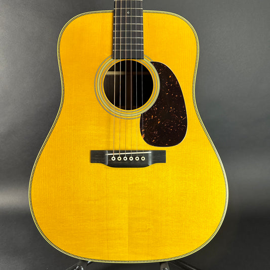 Front of Used Martin Custom Shop D-28 Authentic 1937 Vintage Low Gloss w/Stage 1 Aging.