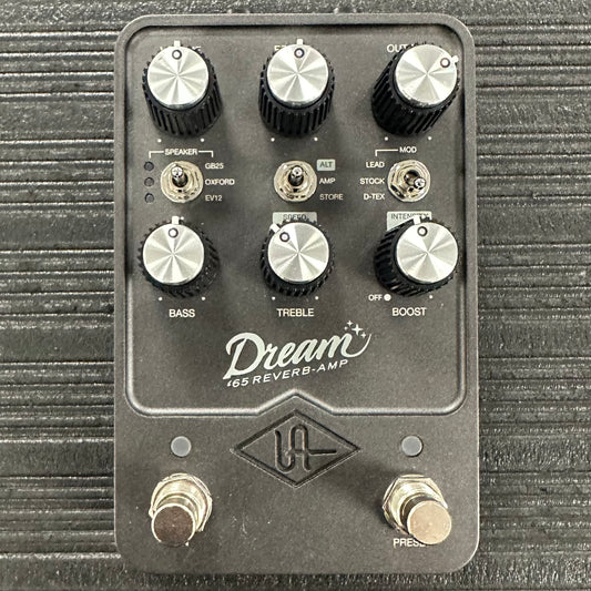 Top of Used Universal Audio Dream 65 Reverb Amp Pedal TSS4020