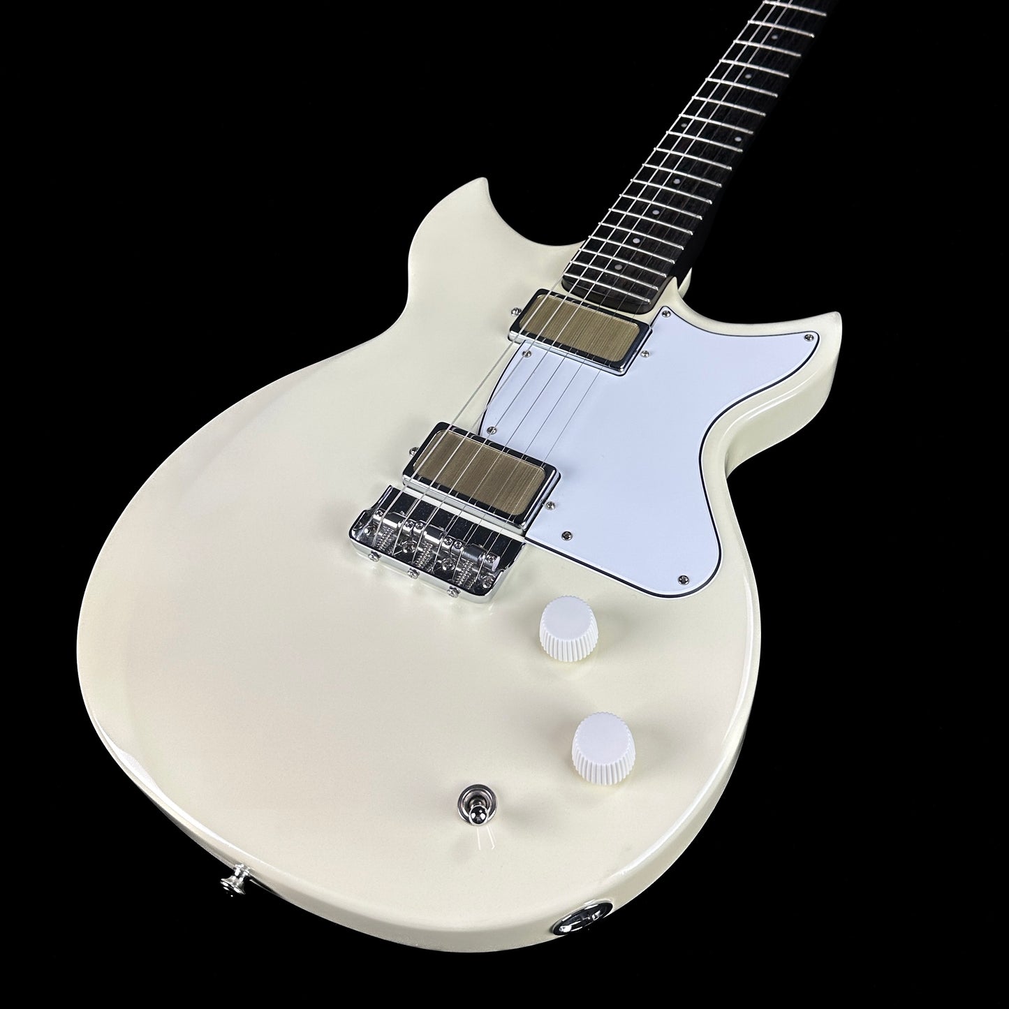 Front angle of Used Harmony Rebel White.