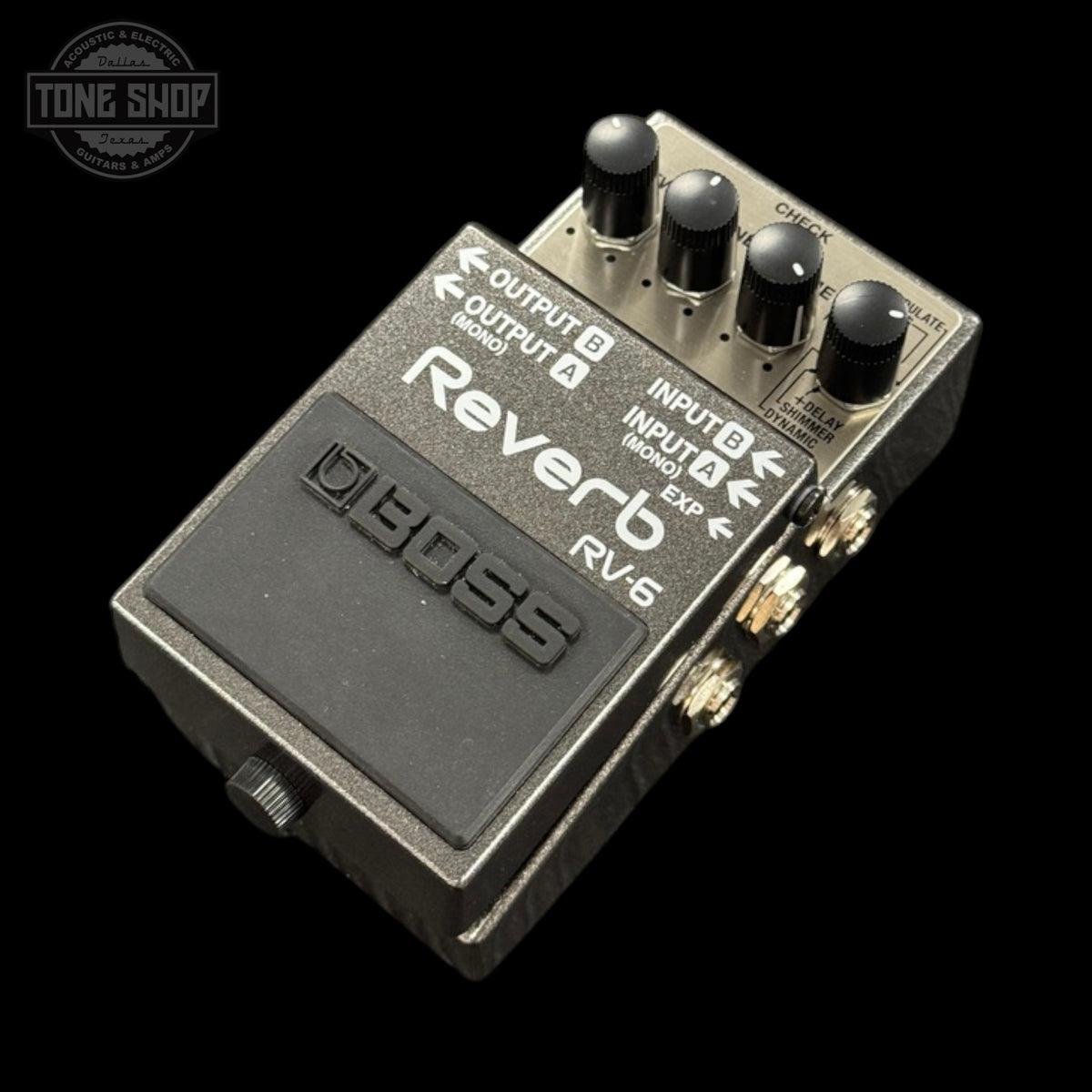 boss acoustic guitar pedal Used Boss RV-6 Reverb Pedal TSS7161 – Tone Shop Guitars