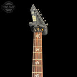 Headstock of Used 1995 ESP KH-2 Kirk Hammett Signature.