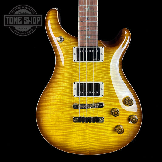 Front of PRS Wood Library McCarty 594 Livingston Lemondrop 10-top Brazilian FB.