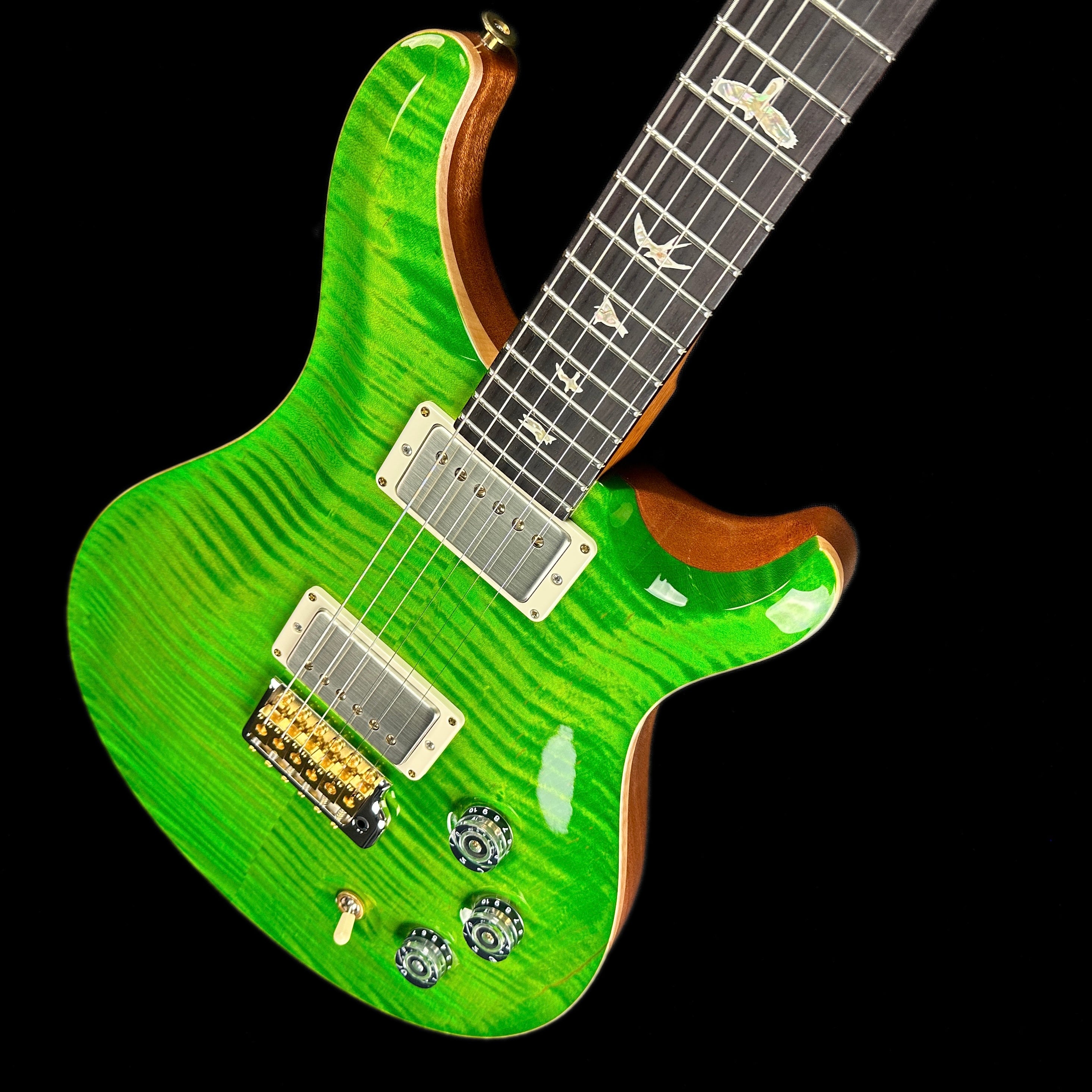 PRS DGT David Grissom Trem Eriza Verde 10 Top Flame w/case – Tone
