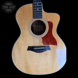 Front of Used 2014 Taylor 214ce Natural.