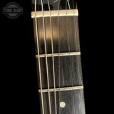 Neck of Used Harley Benton DC-Junior Deluxe Series TV Yellow TSS7597.