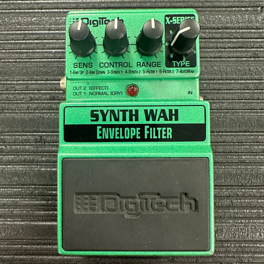 Top of Used DigiTech Synth Wah Envelope Filter TSS3990