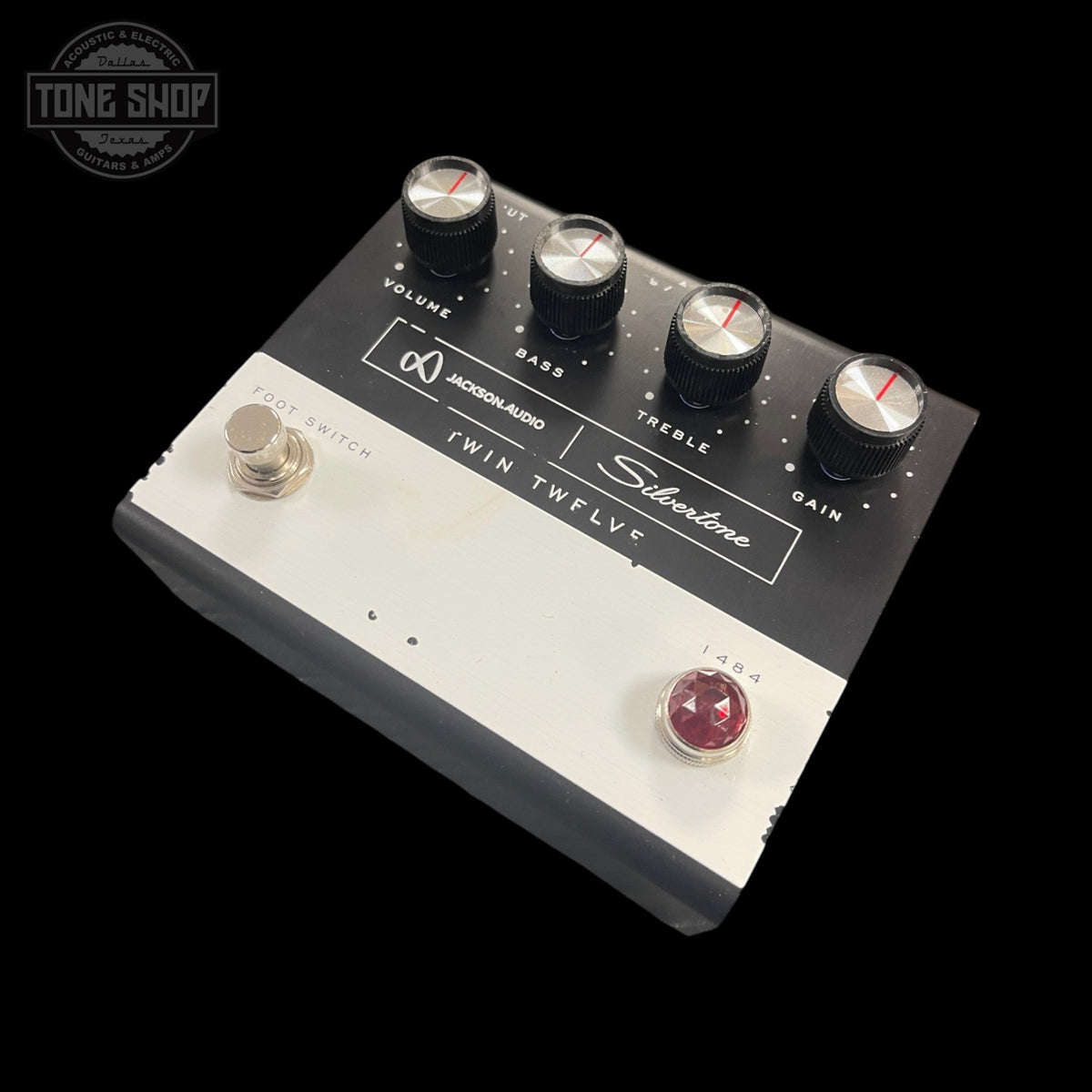 Top of Used Jackson Audio Silvertone Twin Twelve Boost/Overdrive TSS7730.