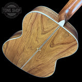 Back angle of Martin OM 20th Century Limited.
