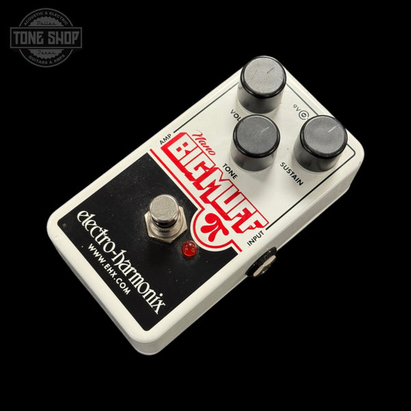 Top of Used EHX Nano Big Muff Pi Fuzz TSS7125.