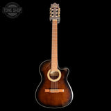 Full frontal of Used 2007 Ibanez GA35TCE-DVS Nylon String TSS7719.