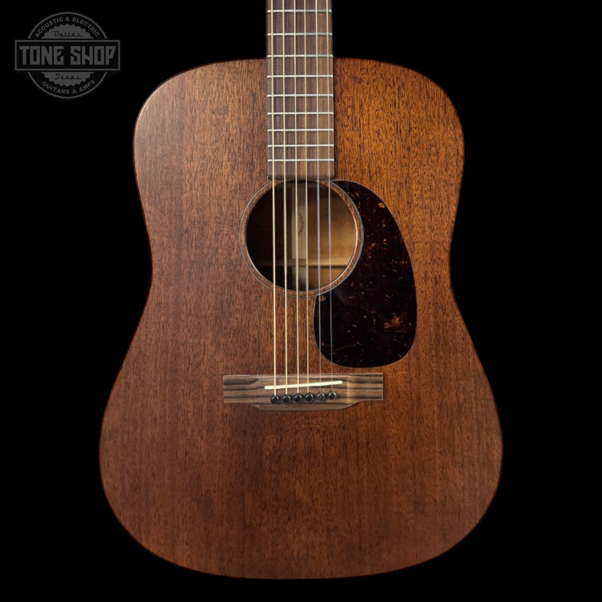 Front of Used 2021 Martin D-15M Dreadnought.