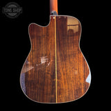 Back of body of Used 2021 Yamaha A5R VN Acoustic Guitar.