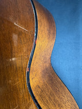 Damage/wear on Used 2014 Martin 00DB Jeff Tweedy Signature w/Binding Repair.