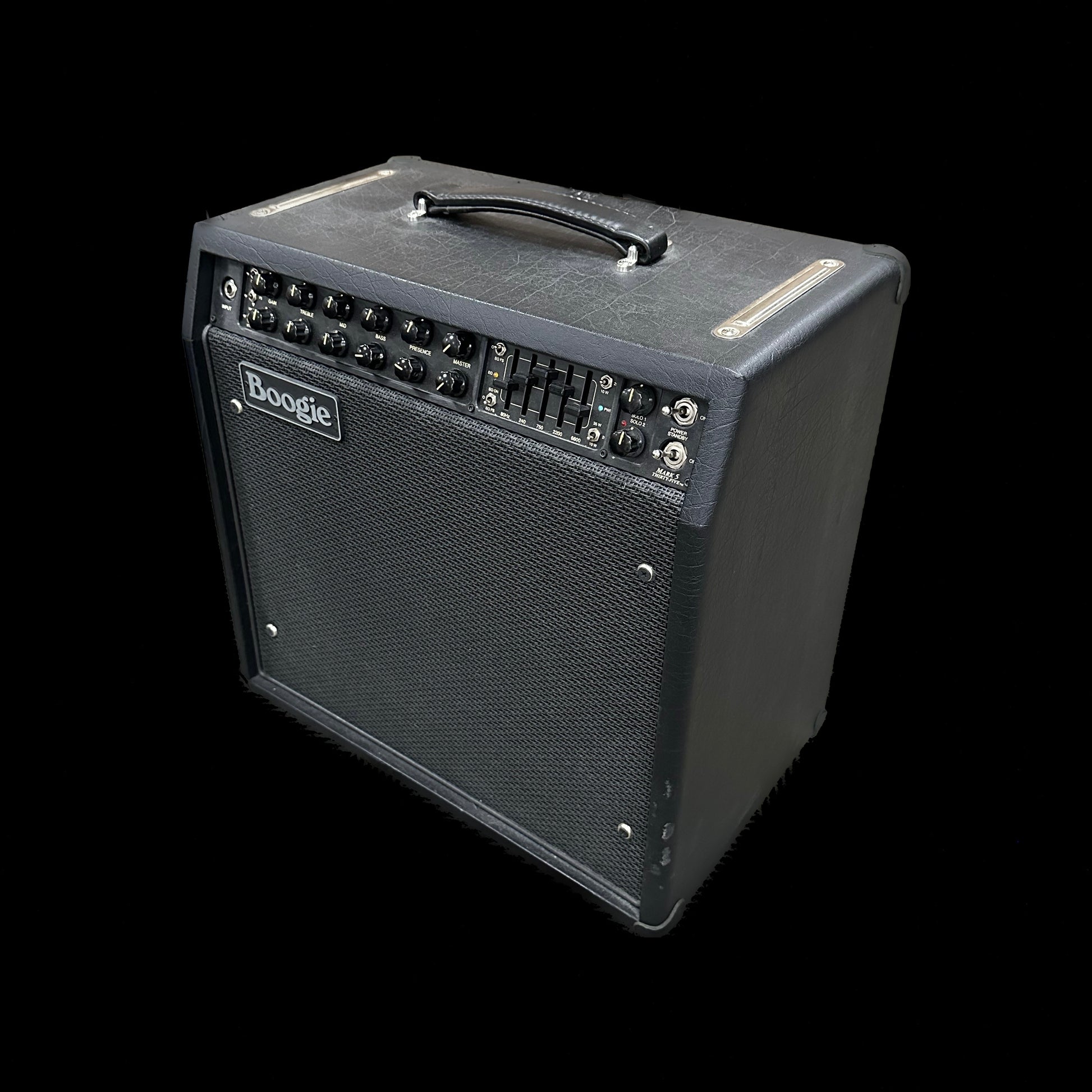 Front of Used Boogie Mark Five 35 1x12 Combo.