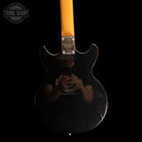 Back of body of Used 2007 Dean Boca Electric 12-String Black.