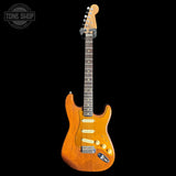 Full frontal of Used Partscaster Mahogany body/WD Neck TSS7456.