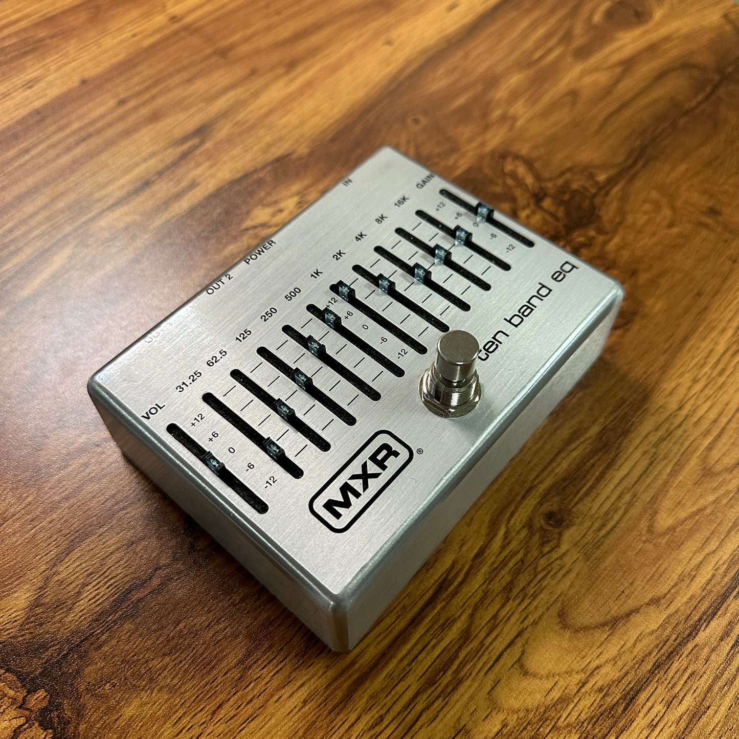 Top of Used MXR M108S Ten Band EQ.