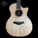 Front of Used Taylor Custom C14ce Bearclaw Sitka/Indian Rosewood.