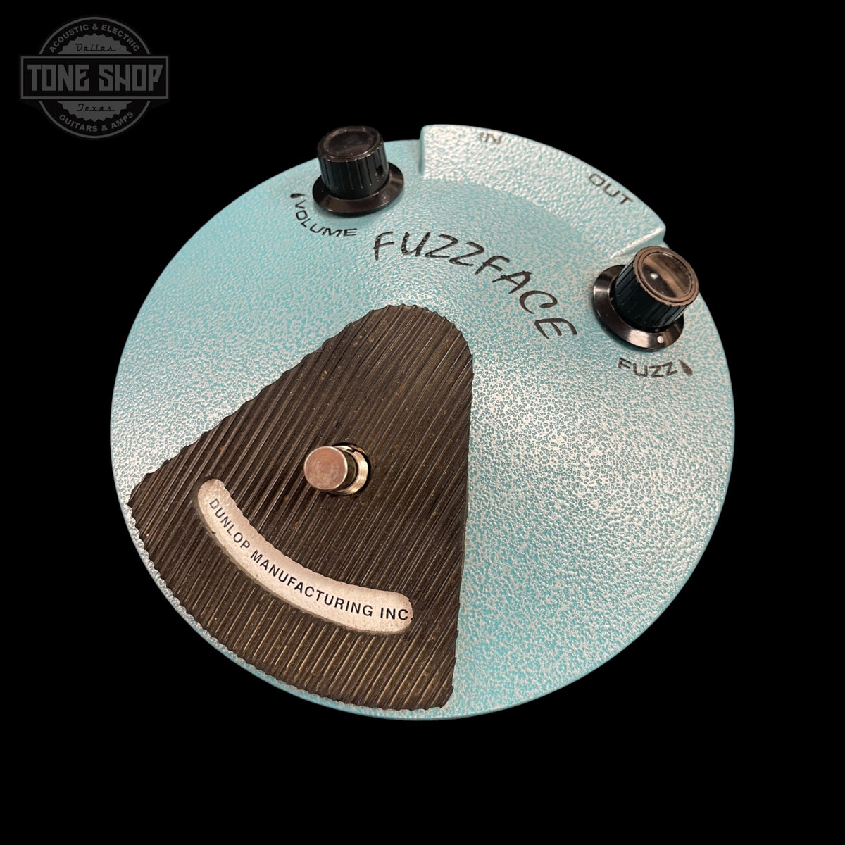 Top of Used Dunlop JHF1 Fuzz Face Jimi Hendrix BC108 TSS7740.
