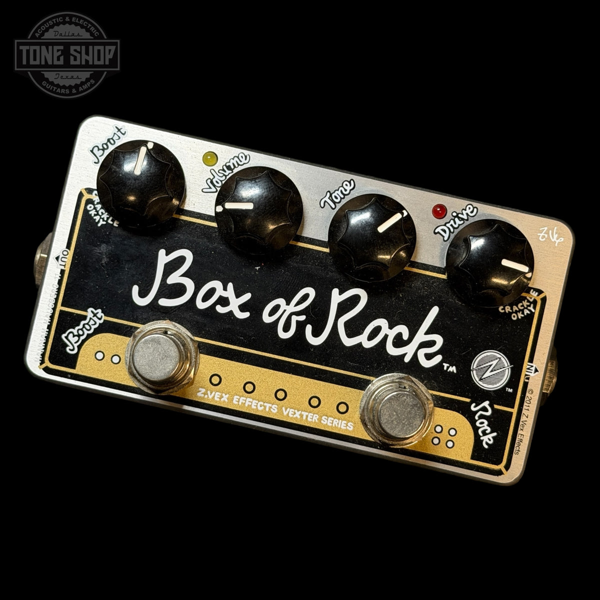 Used Zvex Box of Rock Boost/Overdrive TSU26598