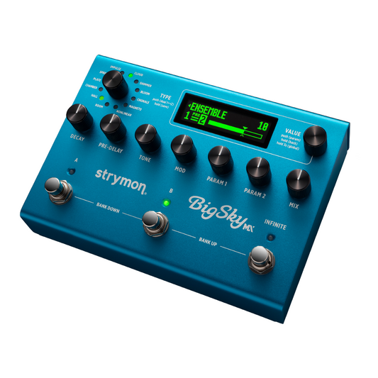 Front of Strymon Big Sky MX