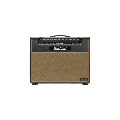 Front of Bad Cat Black Cat 2207 Mod Shop 30w 1x12 Tube Combo.