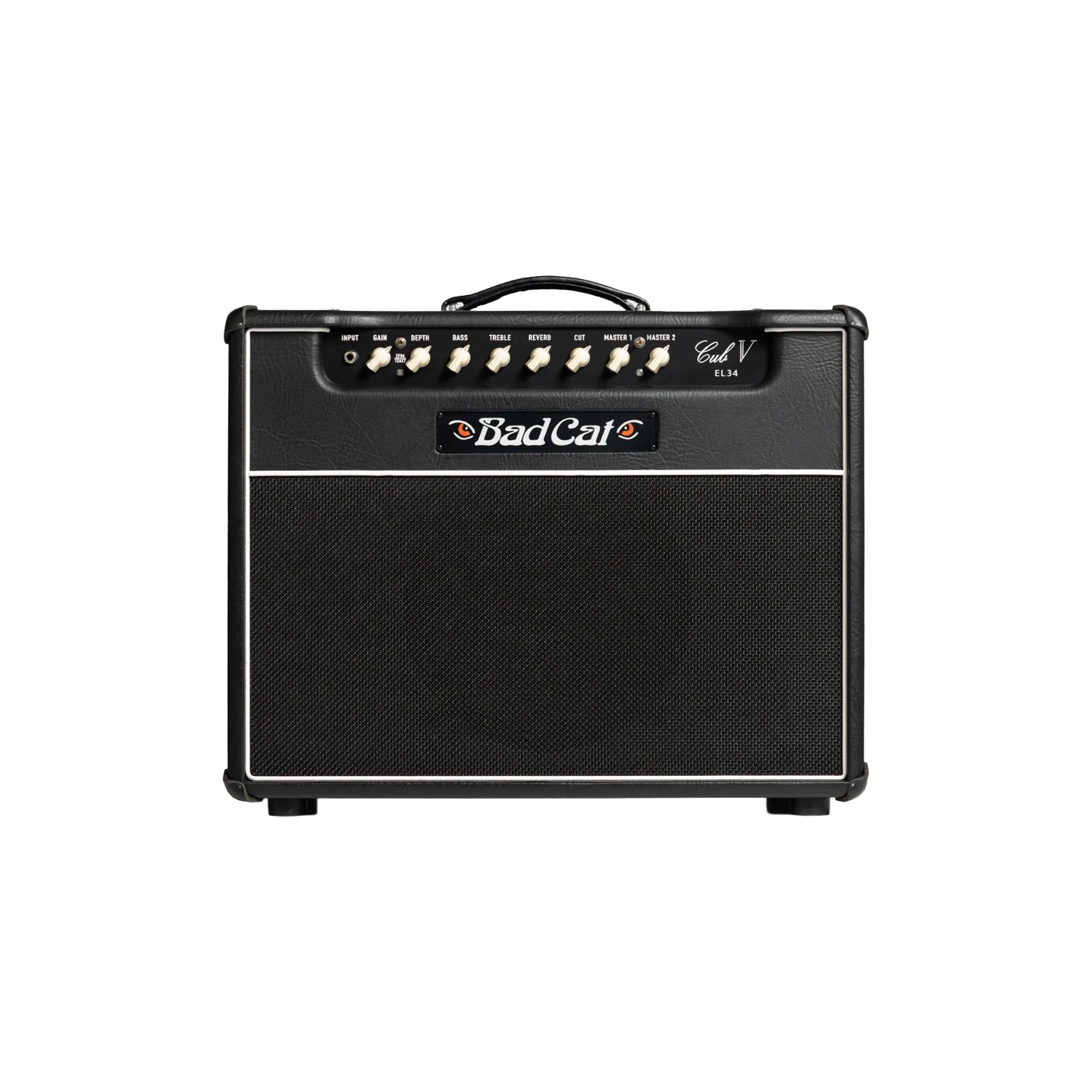 Front of Bad Cat Cub V 40 Handwired EL34 40w 1x12 Tube Combo.
