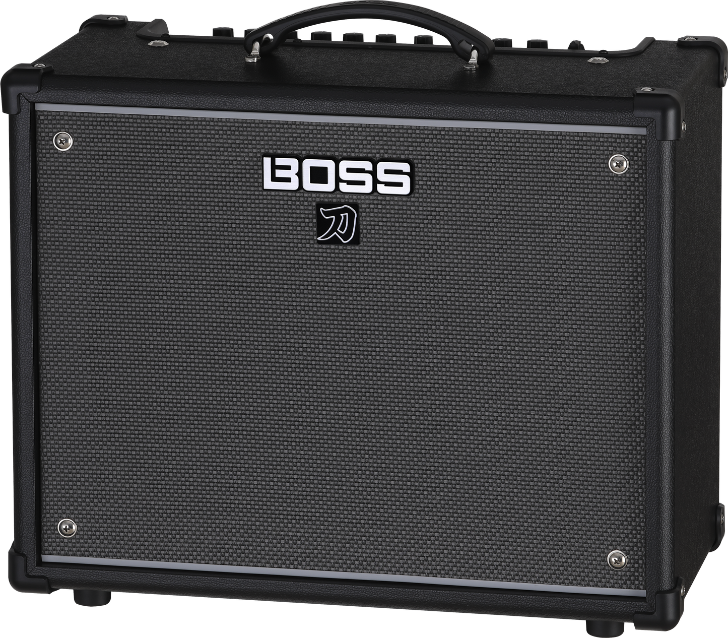 Front angle of Boss Katana Gen 3 50W 1x12" EX Combo Amp.
