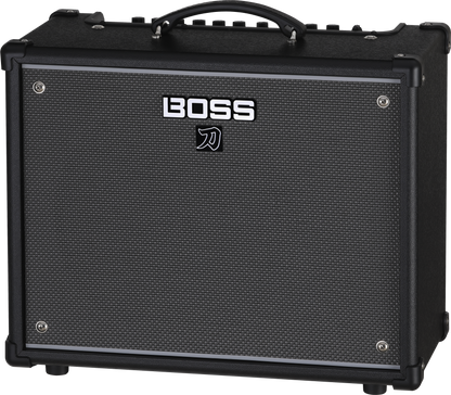 Front angle of Boss Katana Gen 3 50W 1x12" EX Combo Amp.