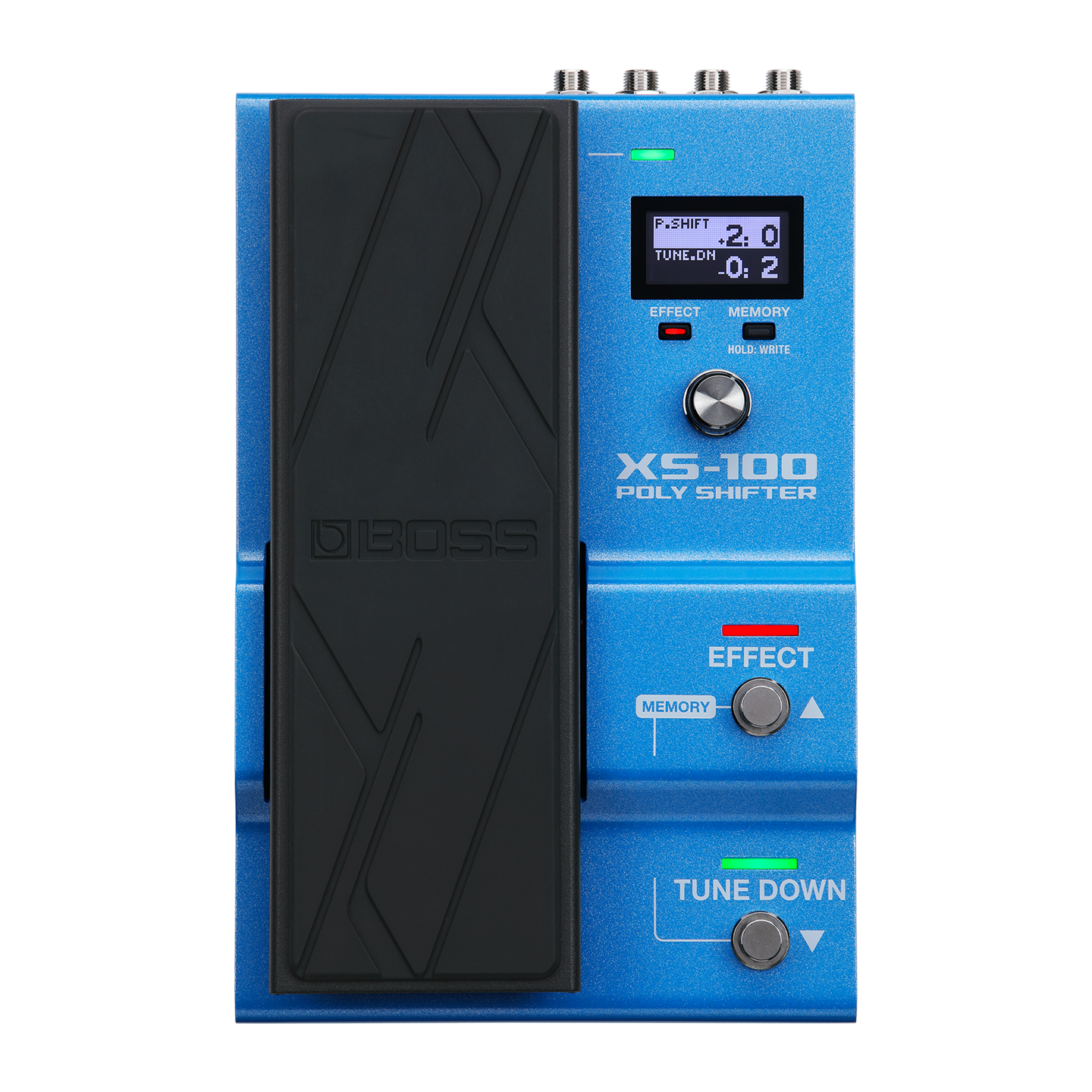 Top Down of Boss XS-100 Poly Shifter.